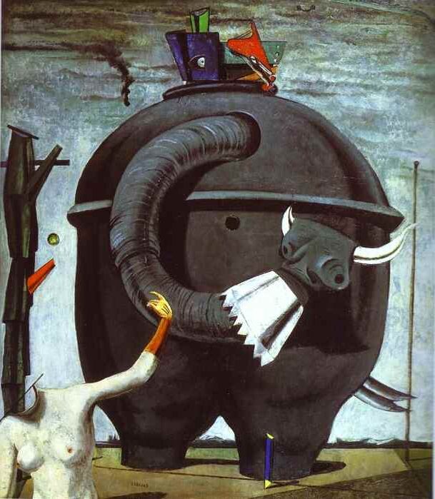 The Elephant Celebes painting