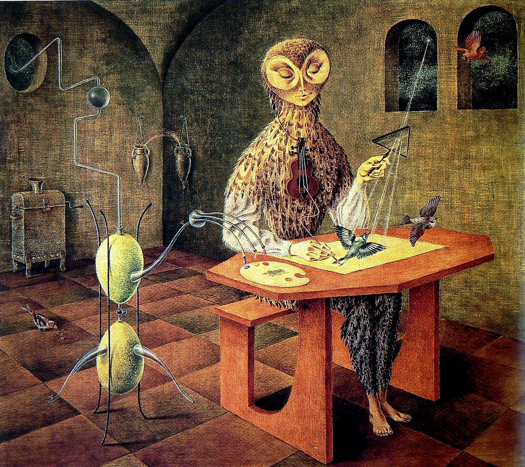 Creation of the Birds painting